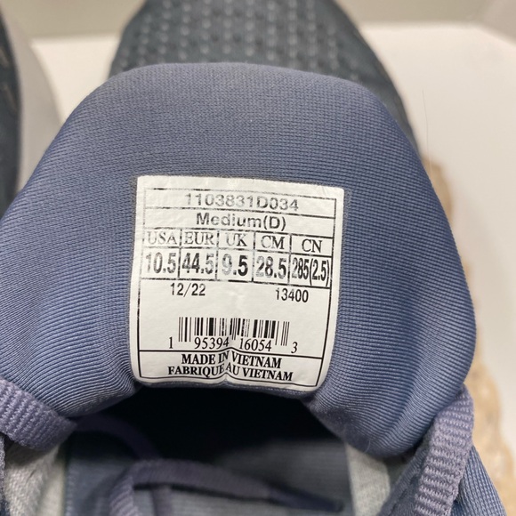 Men’s Sz 10.5 Brooks Glycerin GTS 20 Grey Running Shoes - Picture 9 of 13